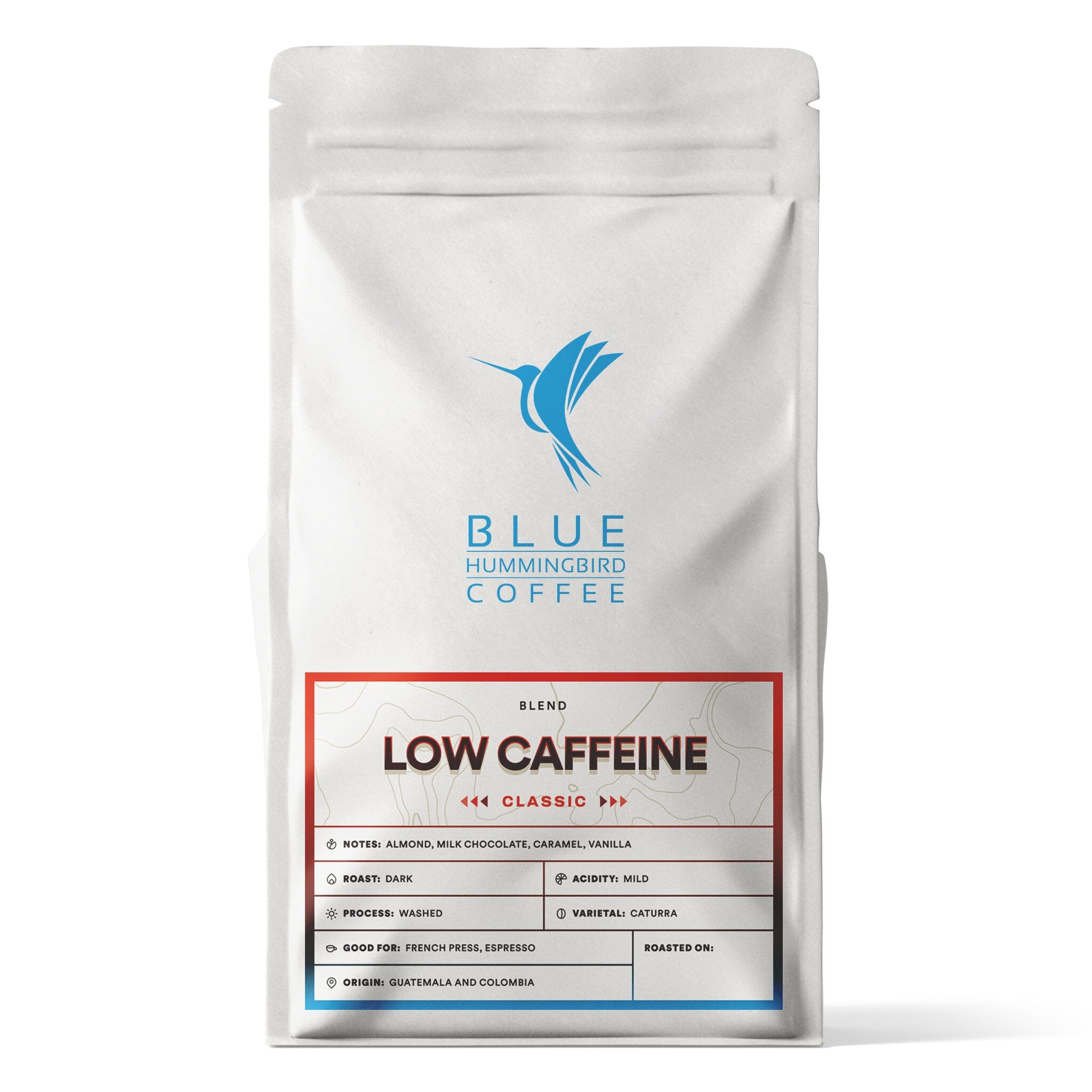Low Caffeine Dark Roast Blend Latam Low Caffeine Blue Hummingbird Coffee