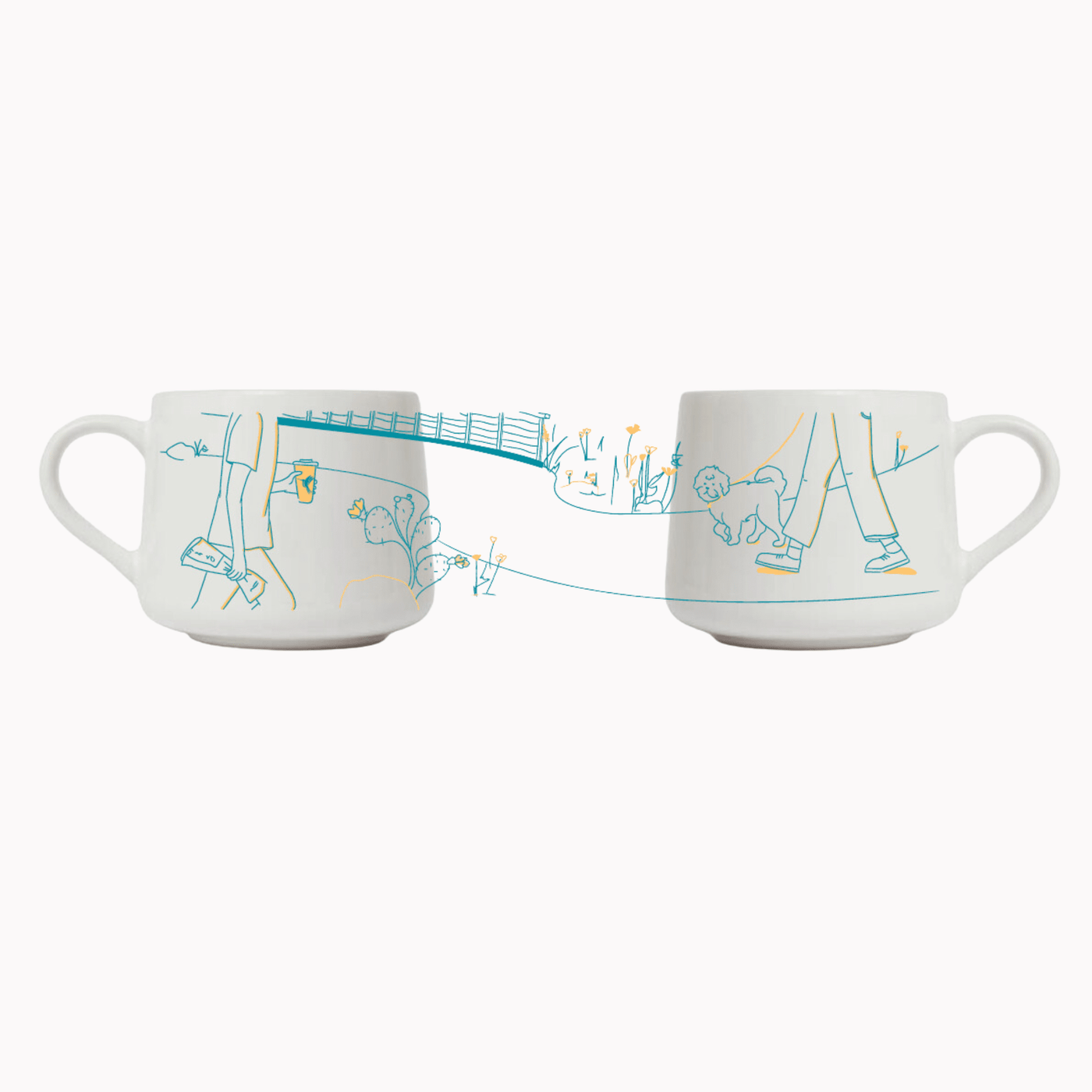 BHB 'Neighborhood' Crescent Mug 12 oz