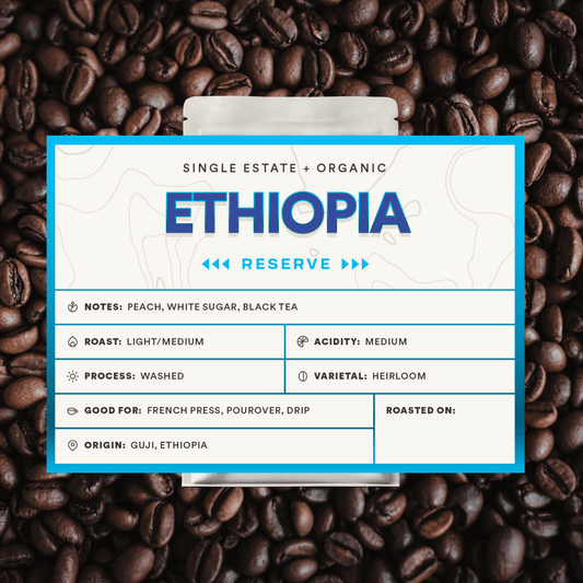 Ethiopia Guji Gigesa Washed Coffee