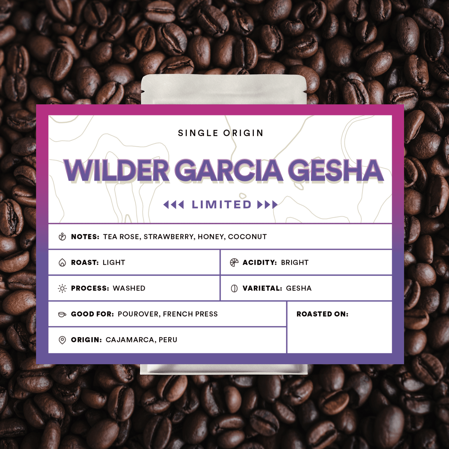 Peru Wilder Garcia Gesha Washed