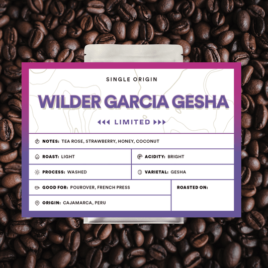 Peru Wilder Garcia Gesha Washed