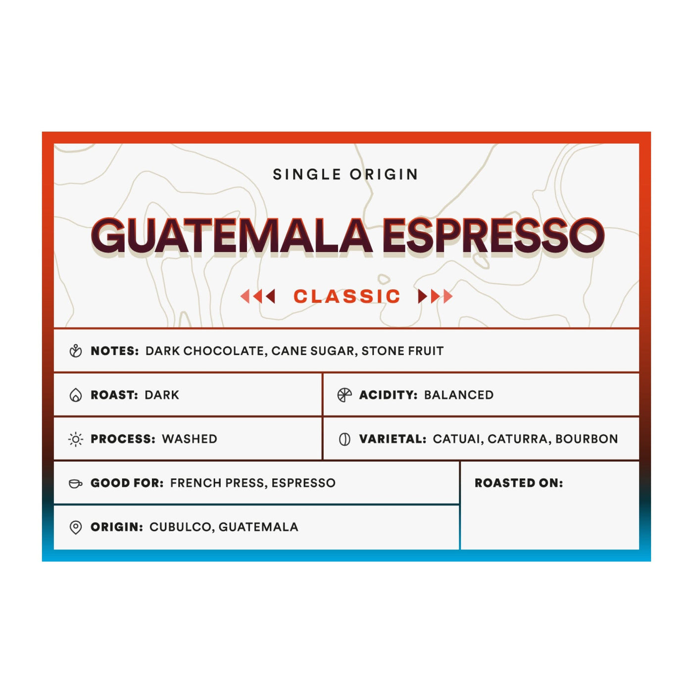 Guatemala Cubulco La Morena Espresso