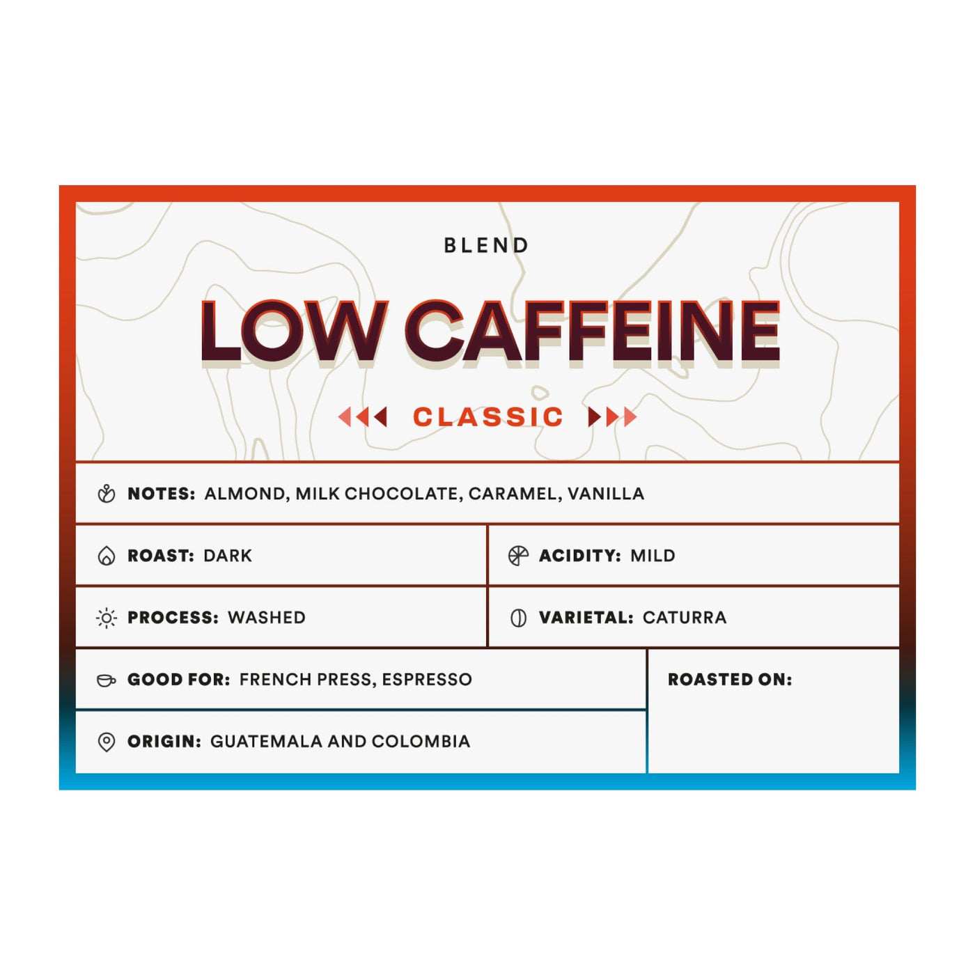 Latin America Low Caffeine Blend